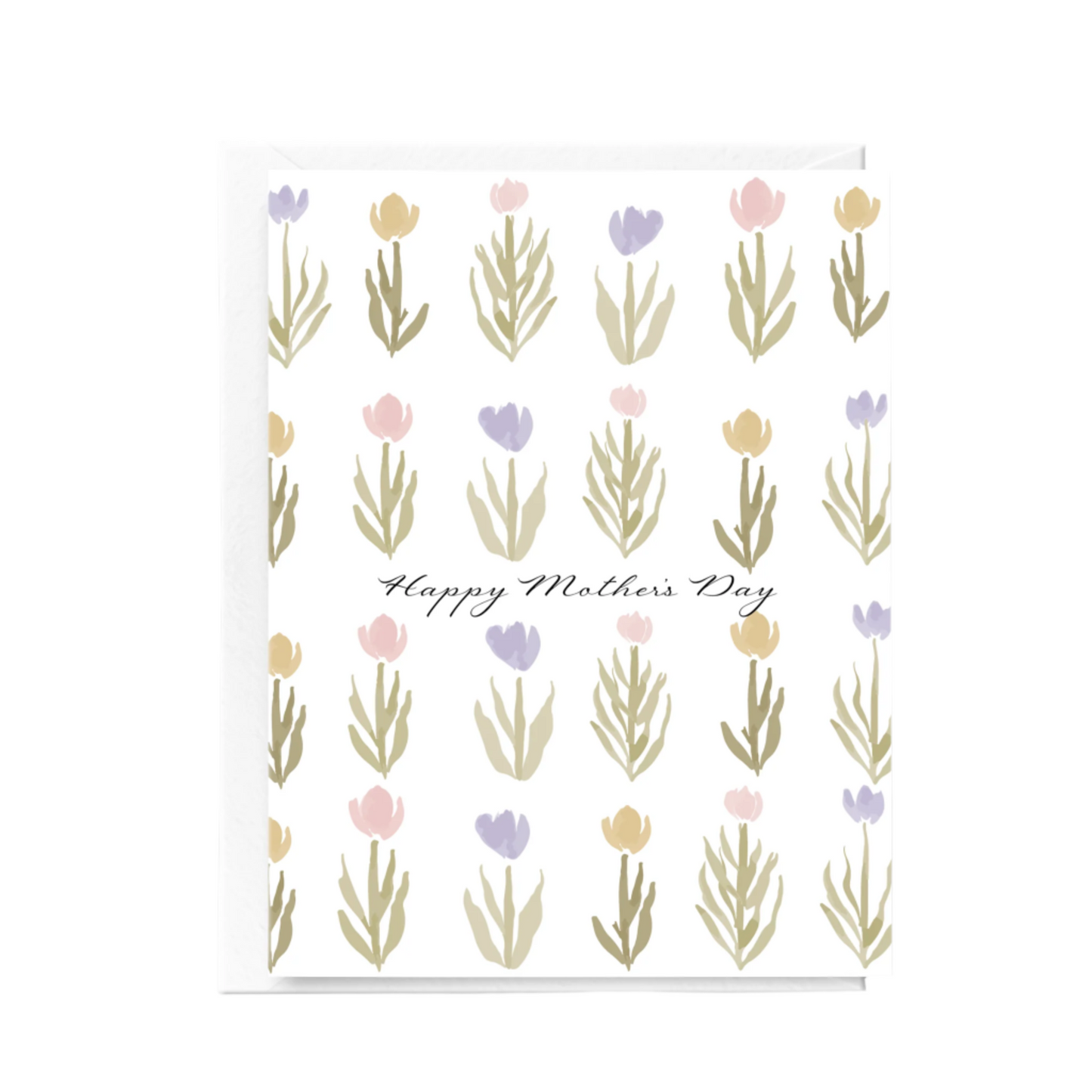 Watercolor Happy Mother's Day Card