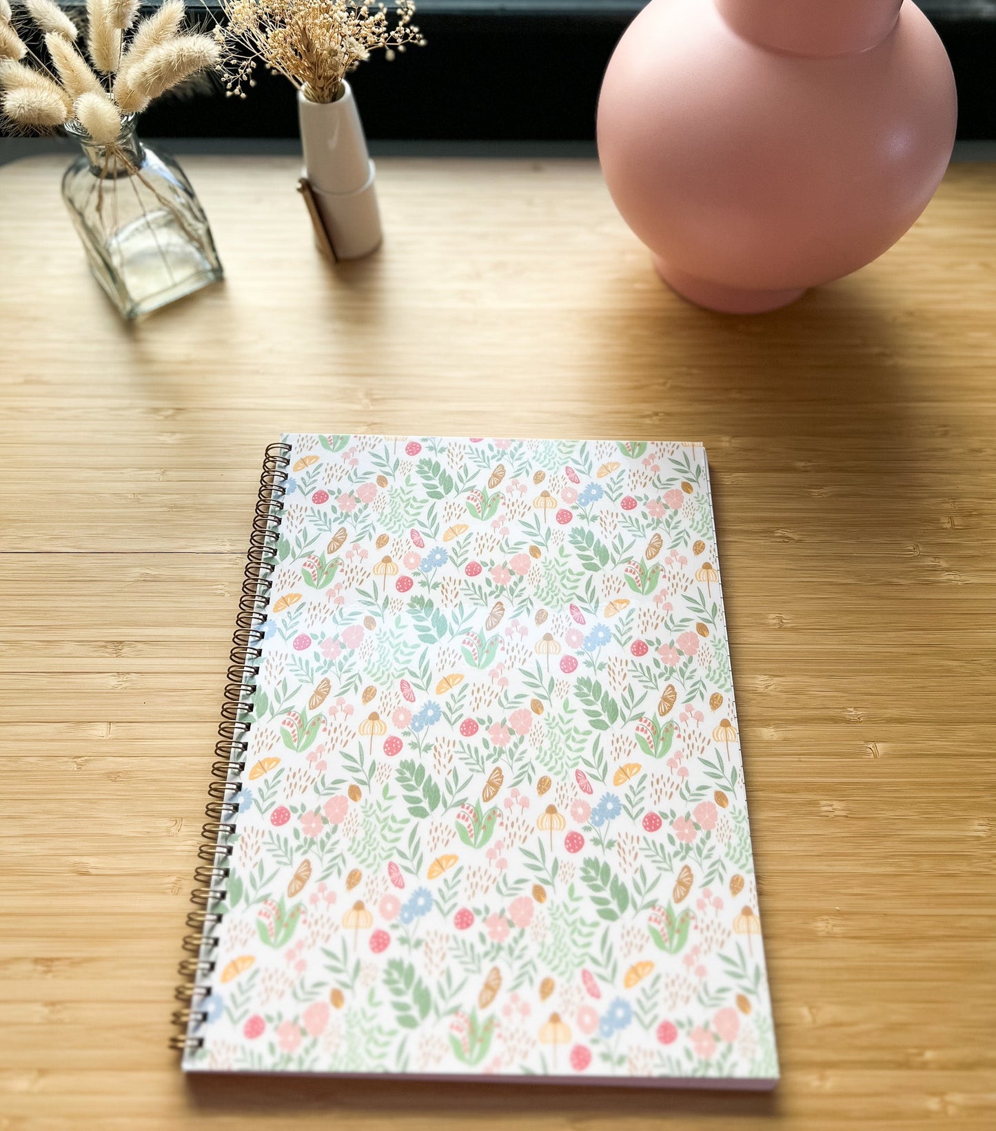 Large Floral Notebook - Slightly Imperfect