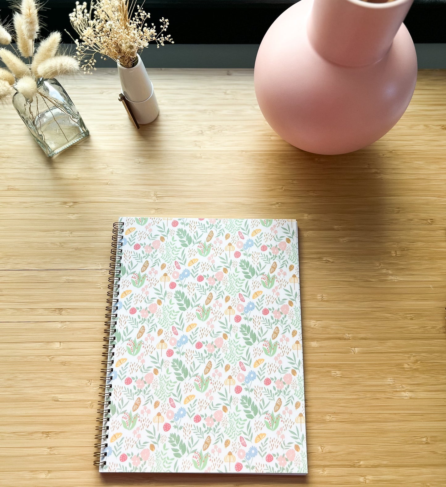 Large Floral Notebook - Slightly Imperfect