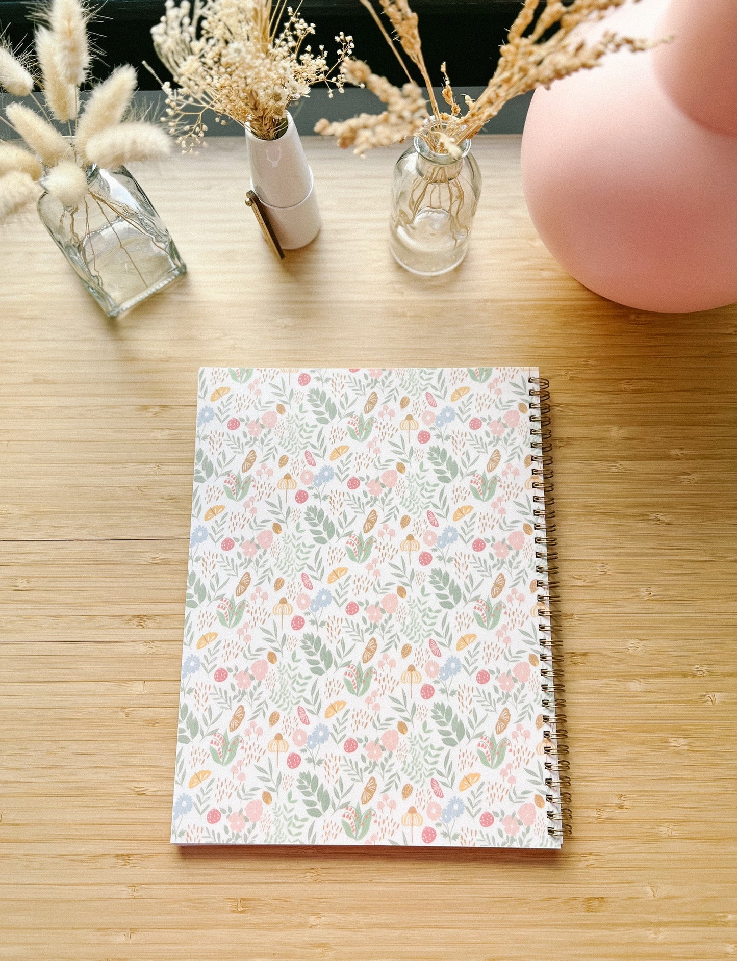 Large Floral Notebook - Slightly Imperfect