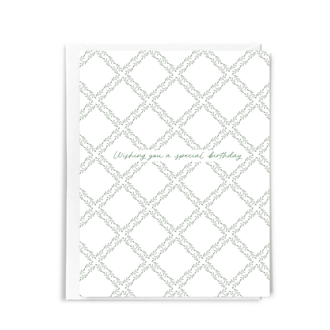 Wishing You a Special Birthday Greeting Card