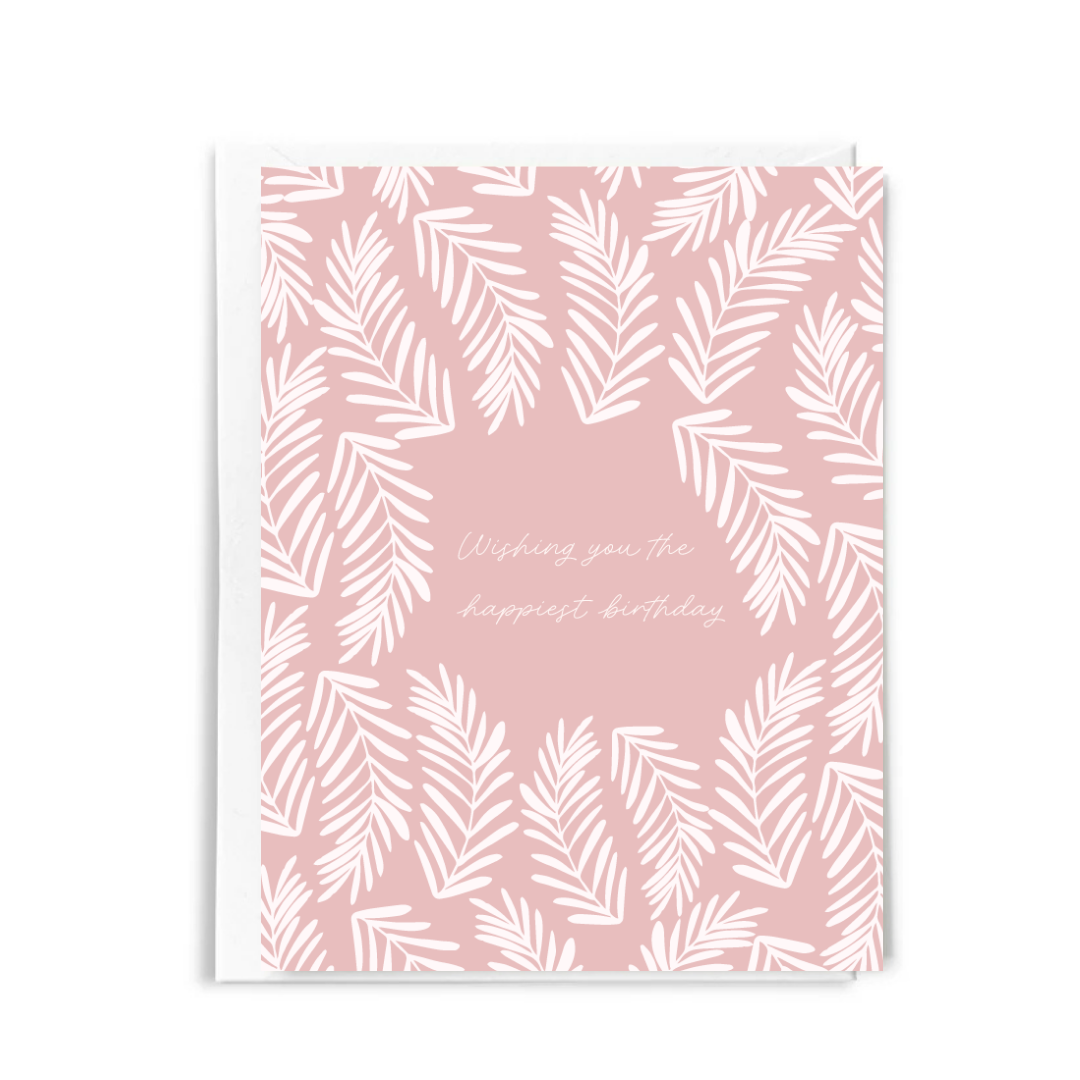 Wishing You the Happiest Birthday Greeting Card