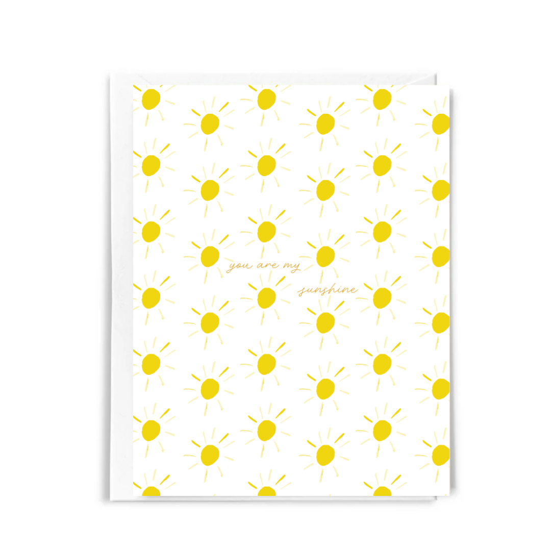 You Are My Sunshine Greeting Card