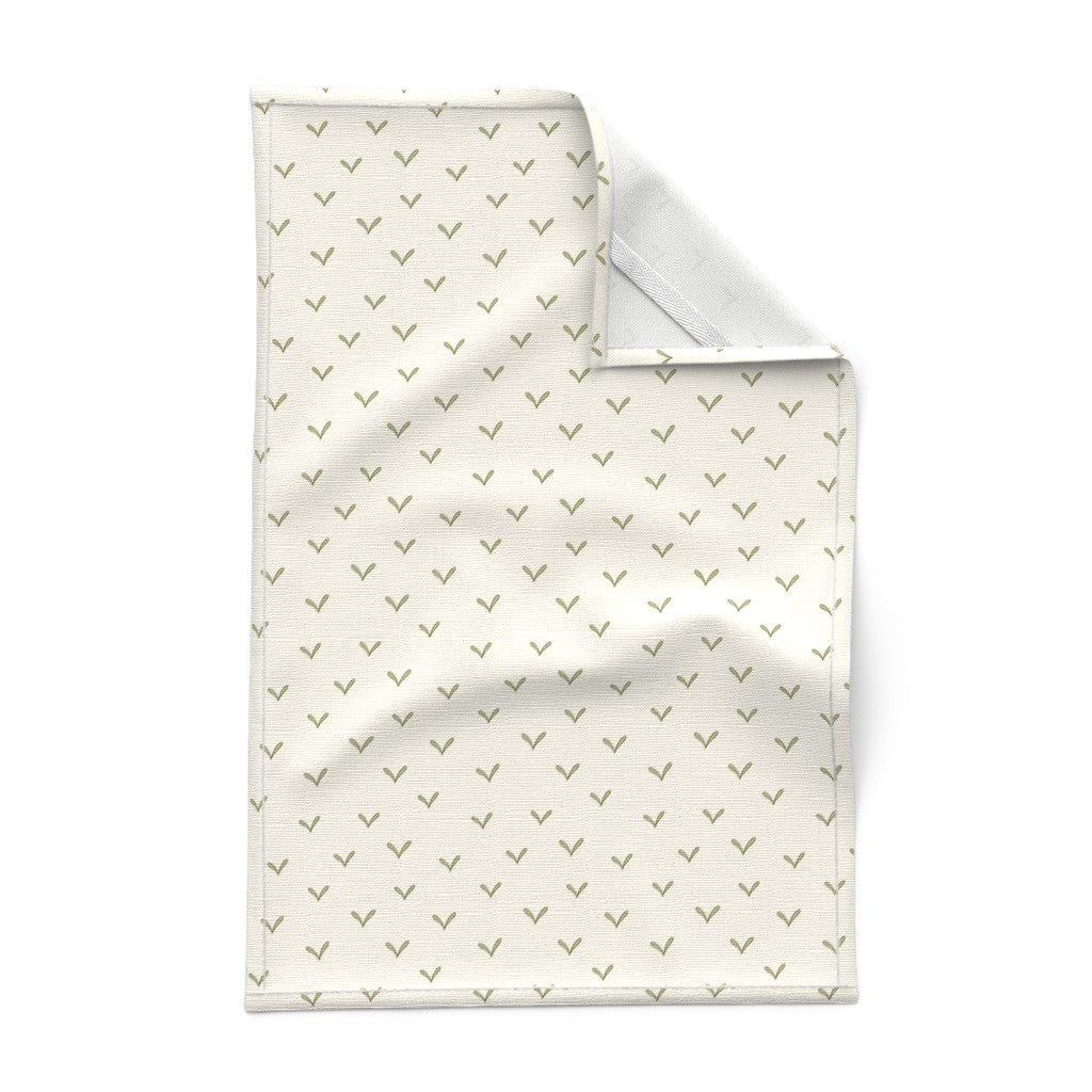 Playful Leaves Kitchen Towel
