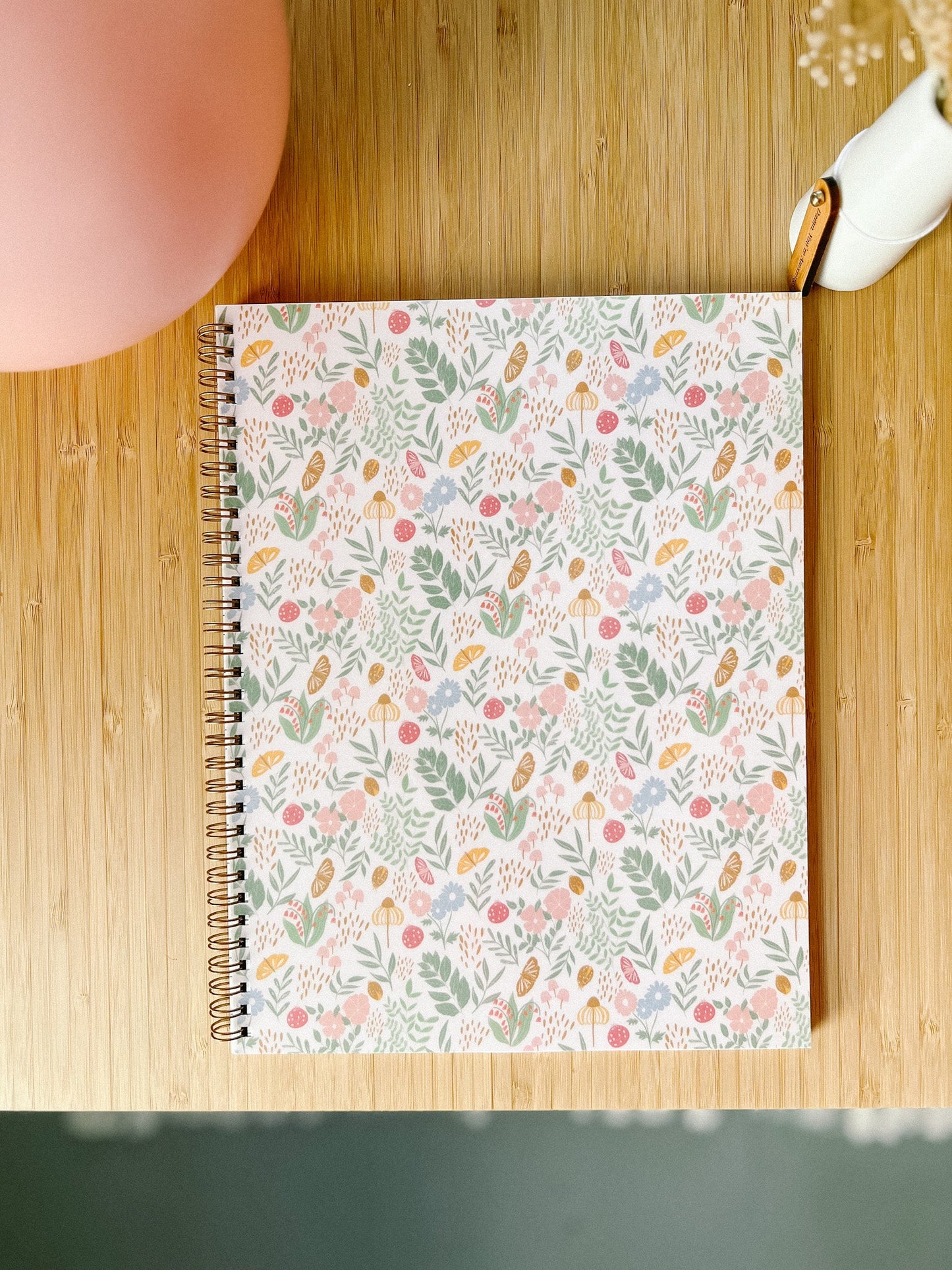 Large Floral Notebook - Slightly Imperfect