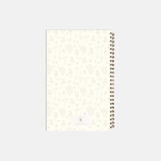 Muted Floral Notebook 5.5x8.5