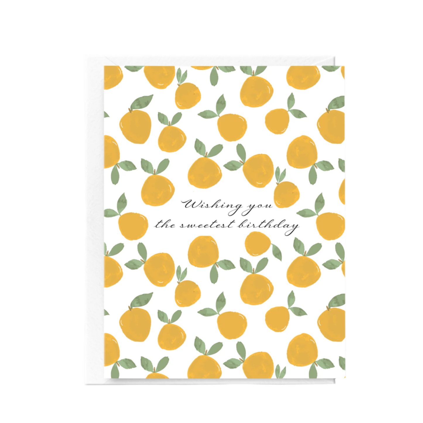 Oranges Birthday Card