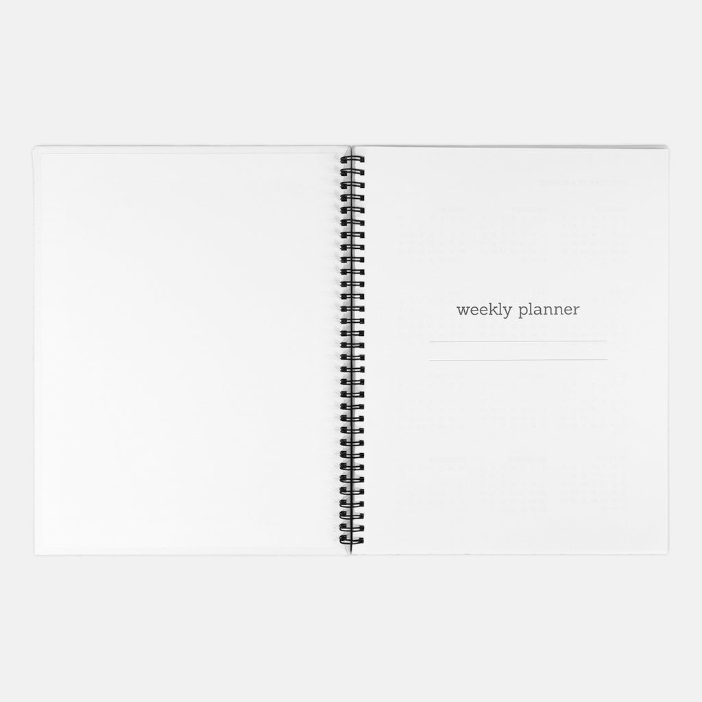 Watercolor Flowers 2024-2025 Planner