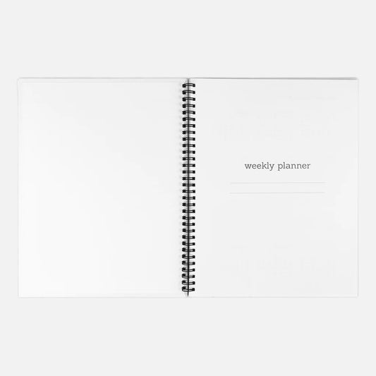 Green Dainty Flowers Undated 2024-2025 Planner