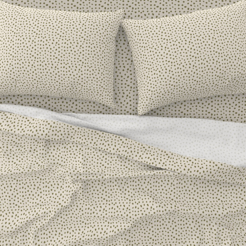 Green Dotted Sheet Set