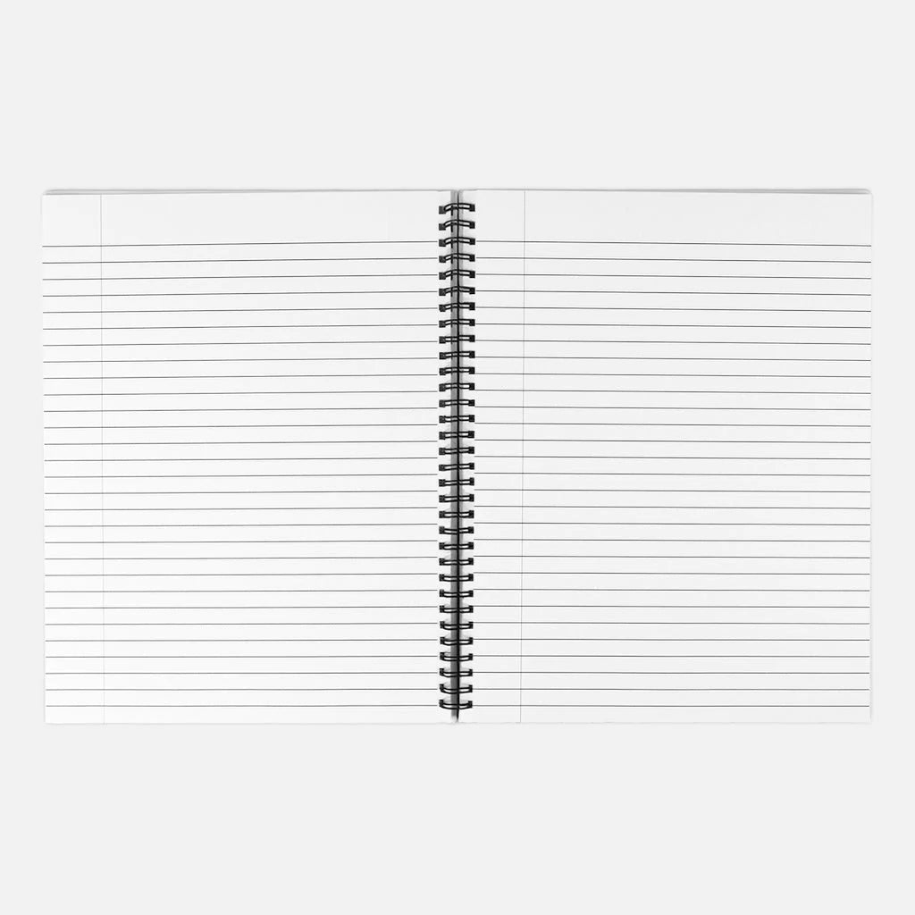 Notebook Softcover Spiral 8.5 x 11