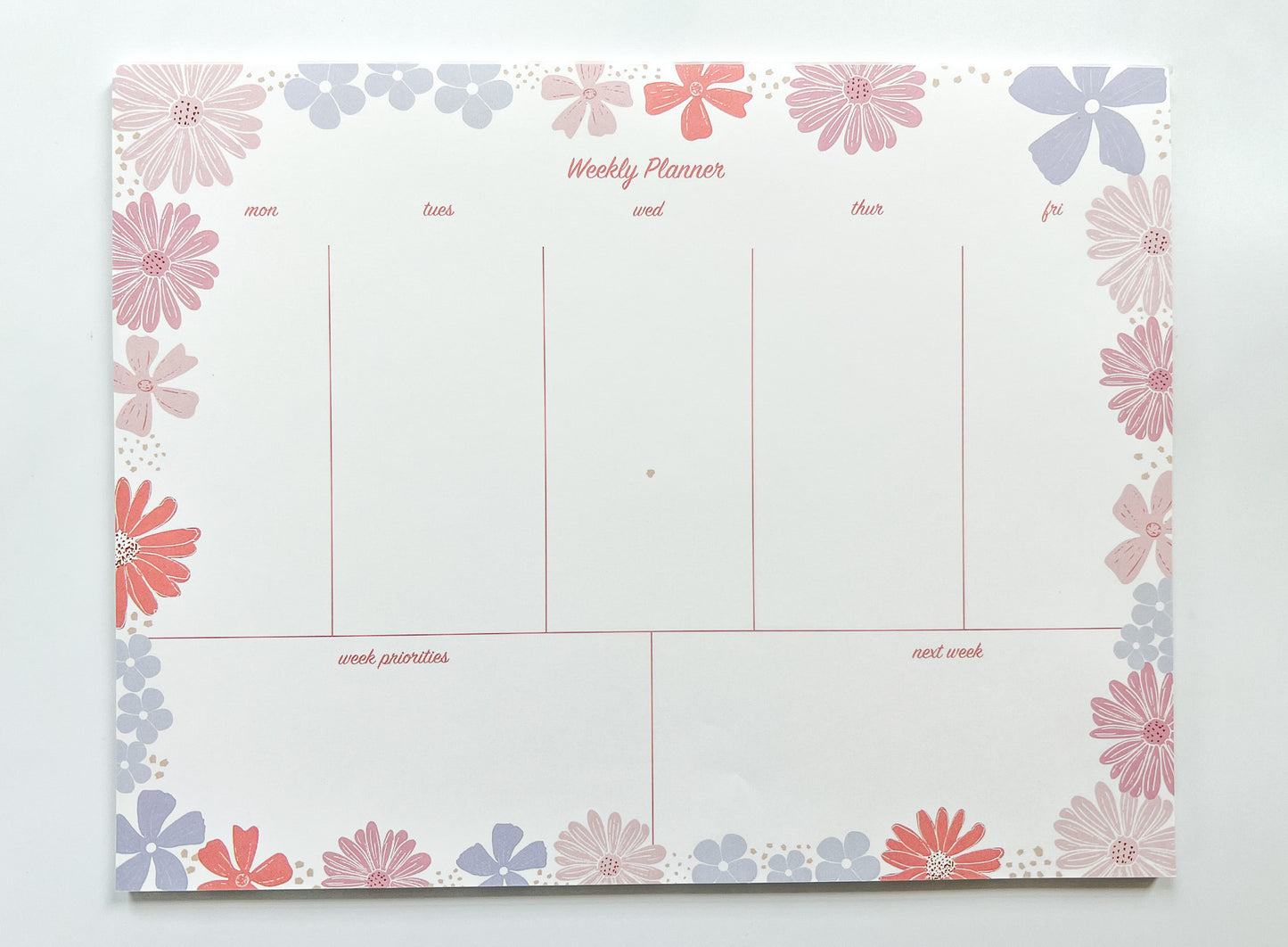 In Bloom Daily Weekly Planner