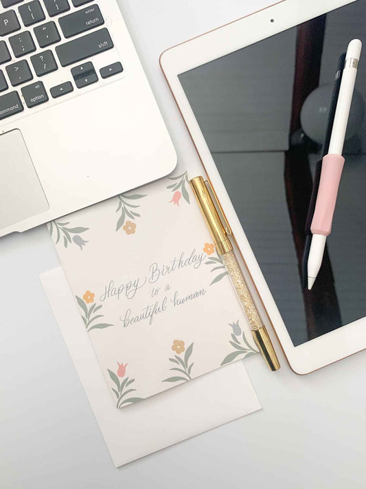 Happy Birthday Card for Friend - Beautiful Human Birthday Card