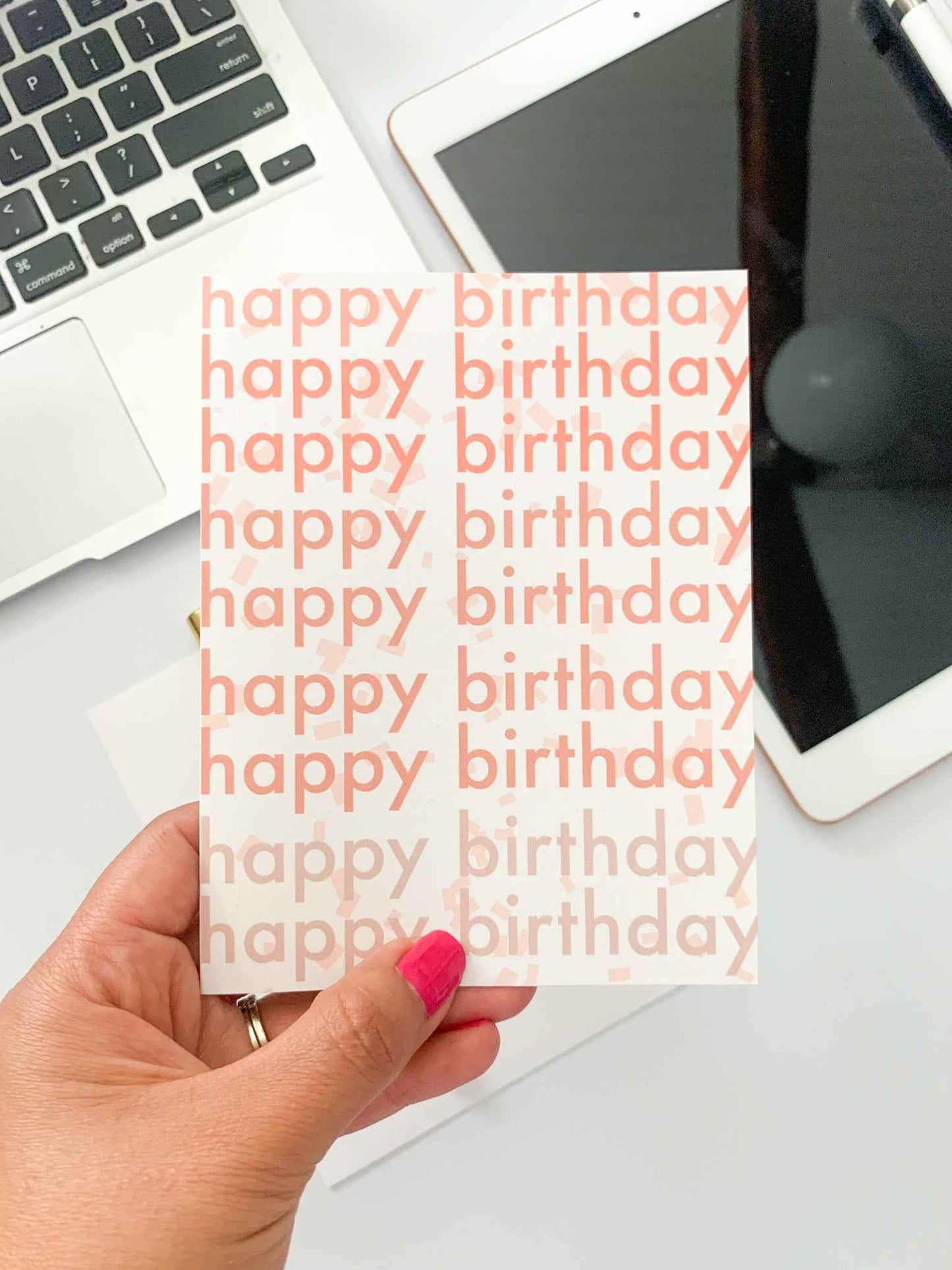 Cute Birthday Card - Simple Happy Birthday Card