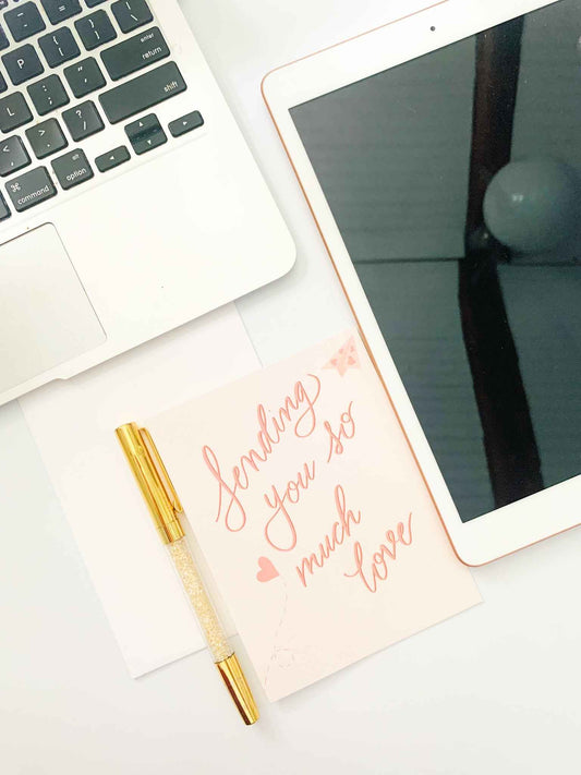 Sending You So Much Love Greeting Card