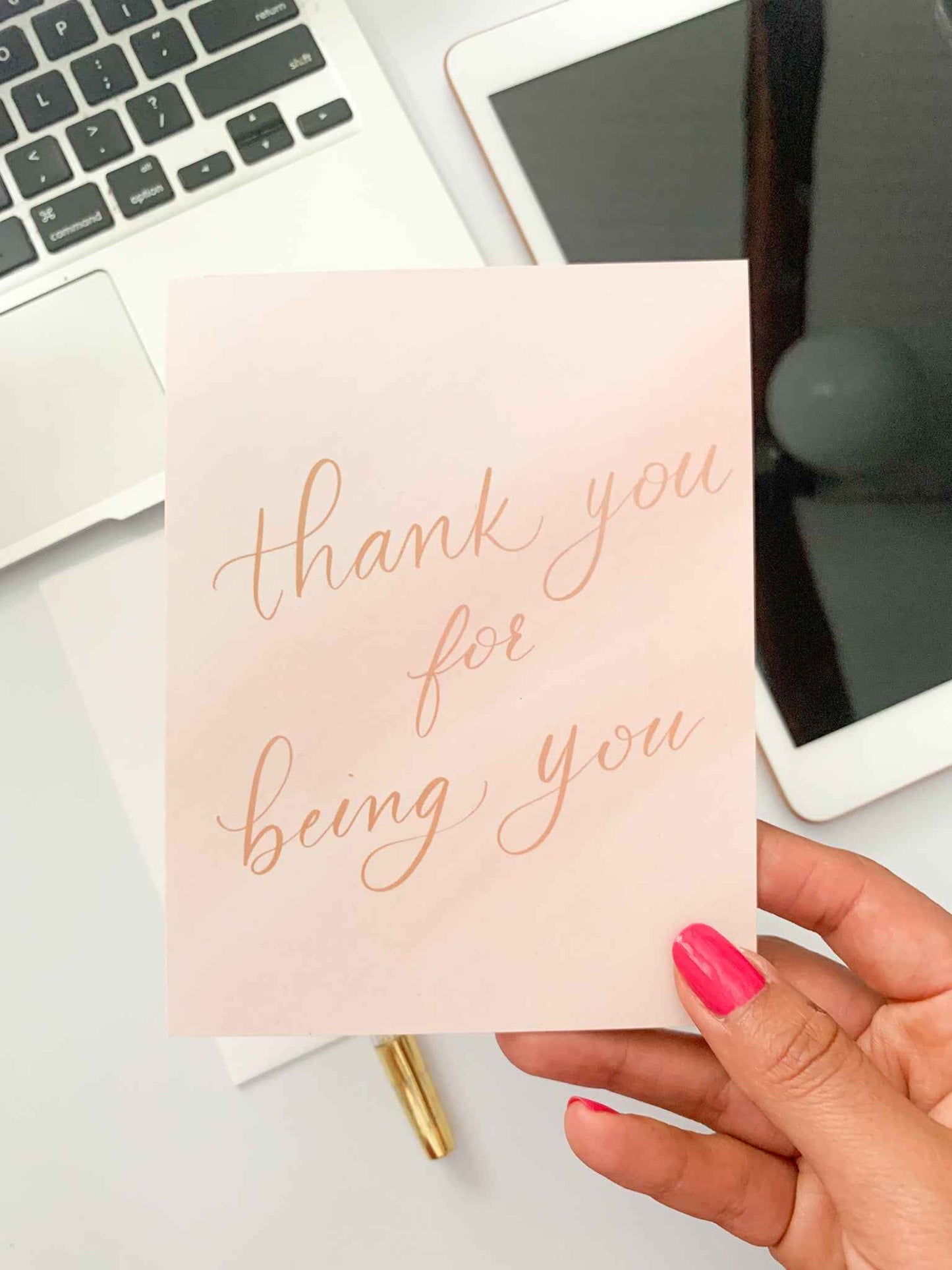 Sweet Friendship Card - Thank You for Being You Greeting Card