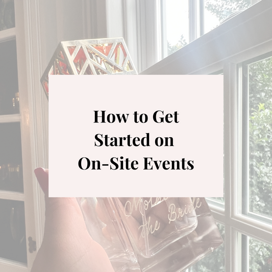 How to Get Started with On-Site Events
