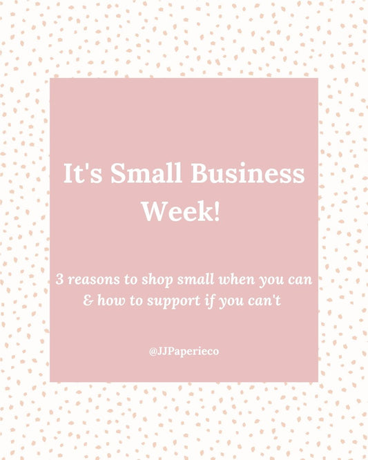 How to Support Small Businesses during Small Business Week