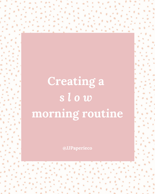 How to Create a Morning Routine