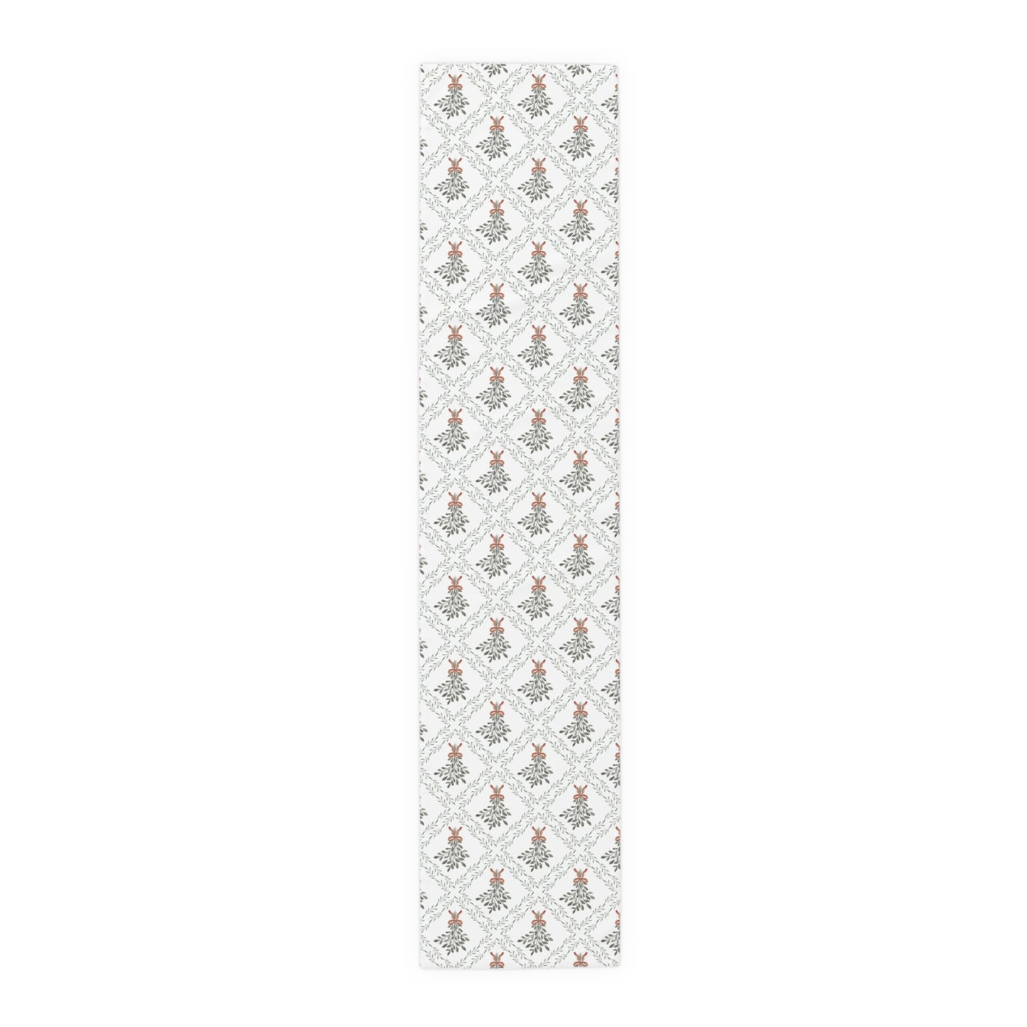 Holiday Mistletoe Table Runner