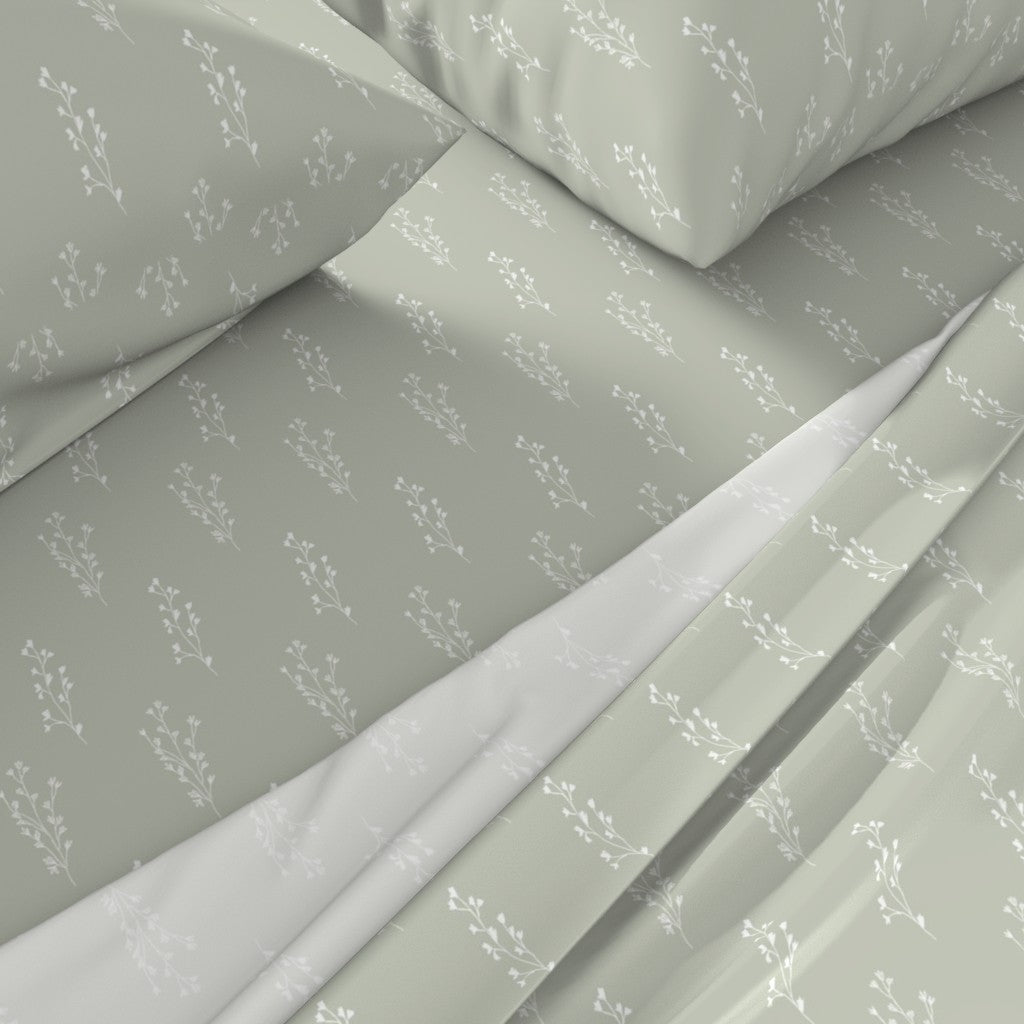Dainty Floral Bed Sheets