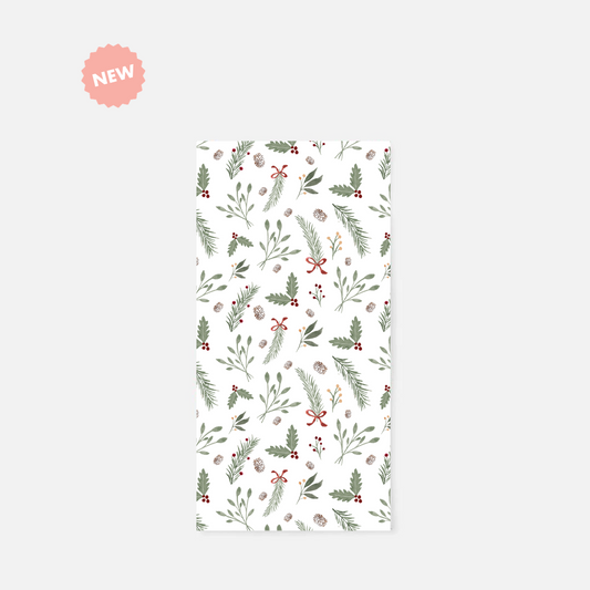 LOW STOCK: Watercolor Foliage Tea Towel