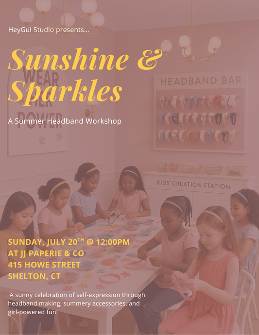 Sunshine & Sparkles – A Summer Mini Workshop by Hey Gul Studio - July 20, 2025