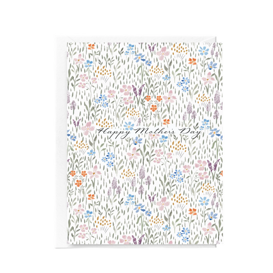 Floral Happy Mother's Day Card