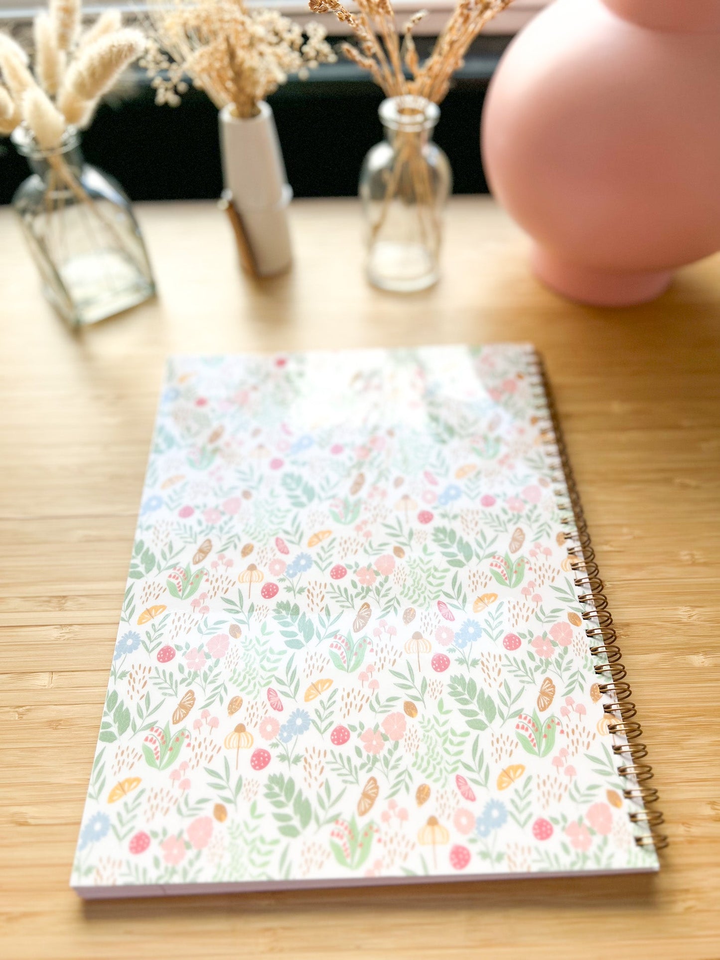 Large Floral Notebook - Slightly Imperfect