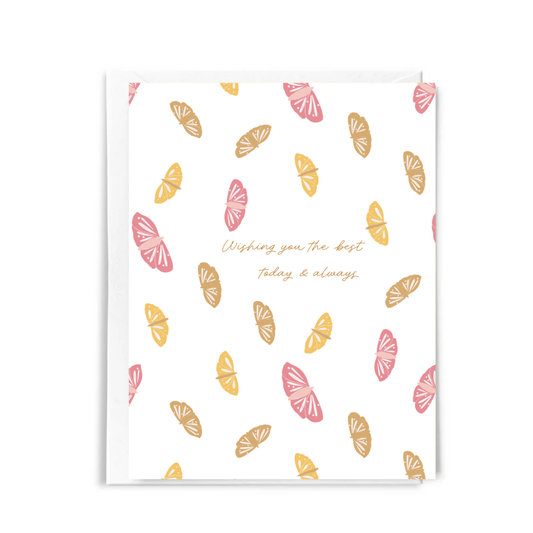 Wishing You the Best Today & Always Greeting Card