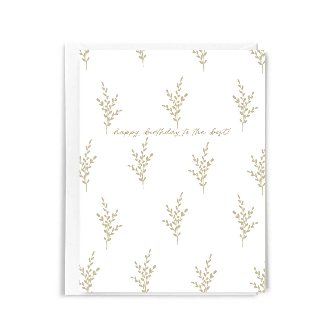 Happy Birthday to the Best Greeting Card