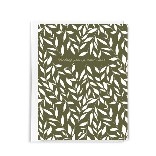 Sending Love Greeting Card