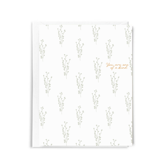 One of a Kind Card Greeting Card
