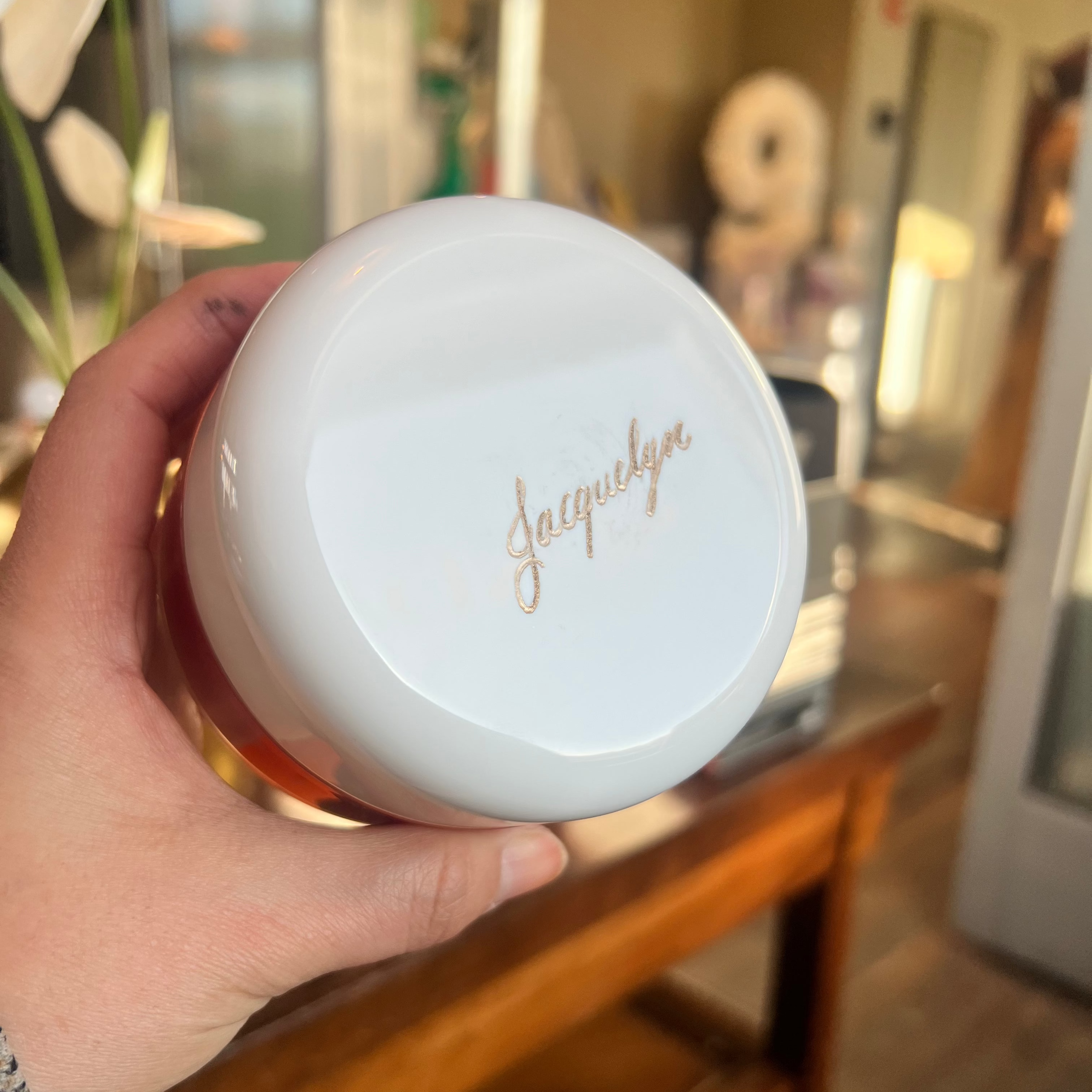 On site engraving for a beauty brand in NYC