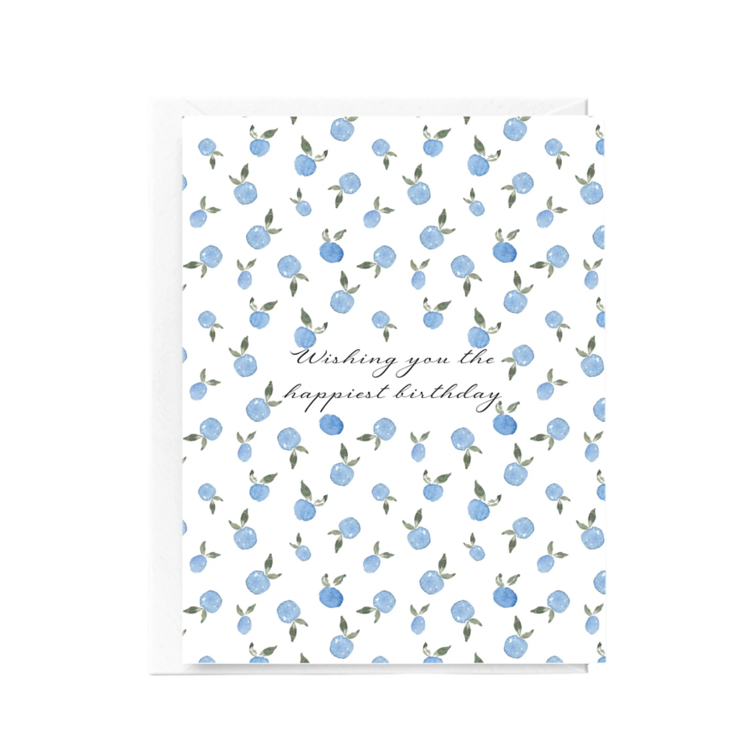 Sweet Blueberries Birthday Card