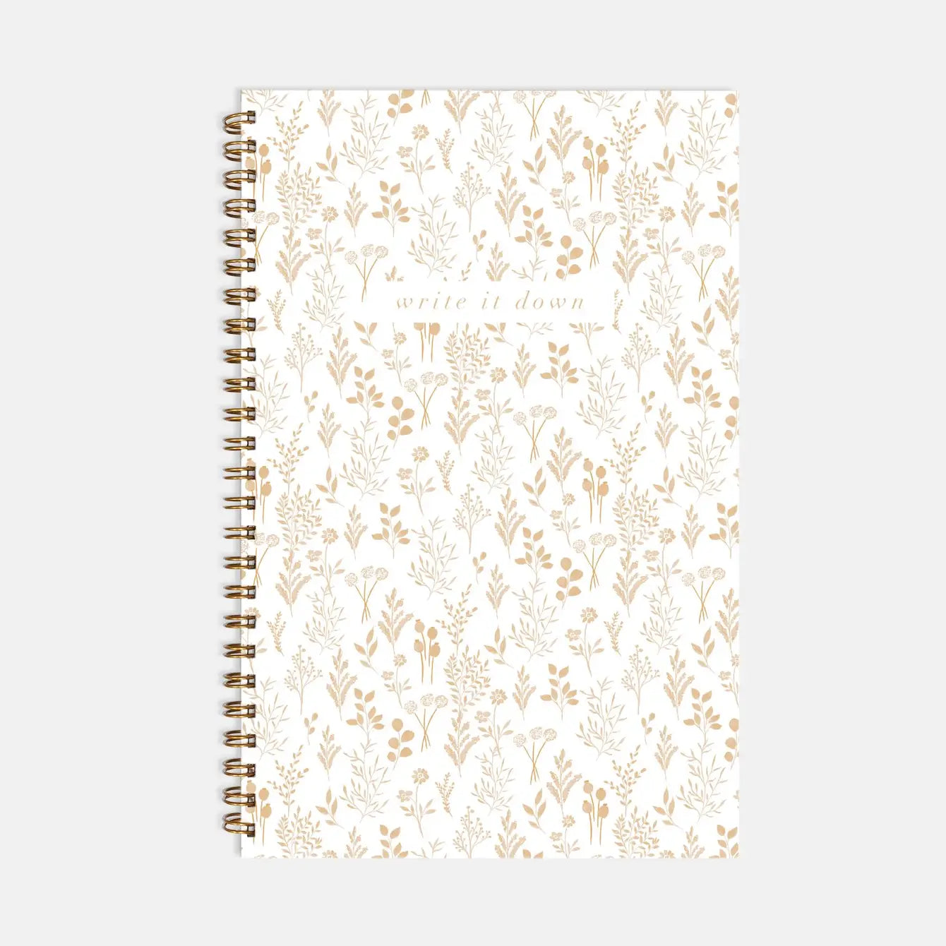 Small Soft Florals Notebook 5.5x8.5