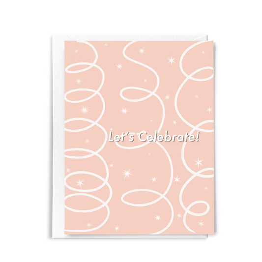 Cute pink Celebration Card for Friend