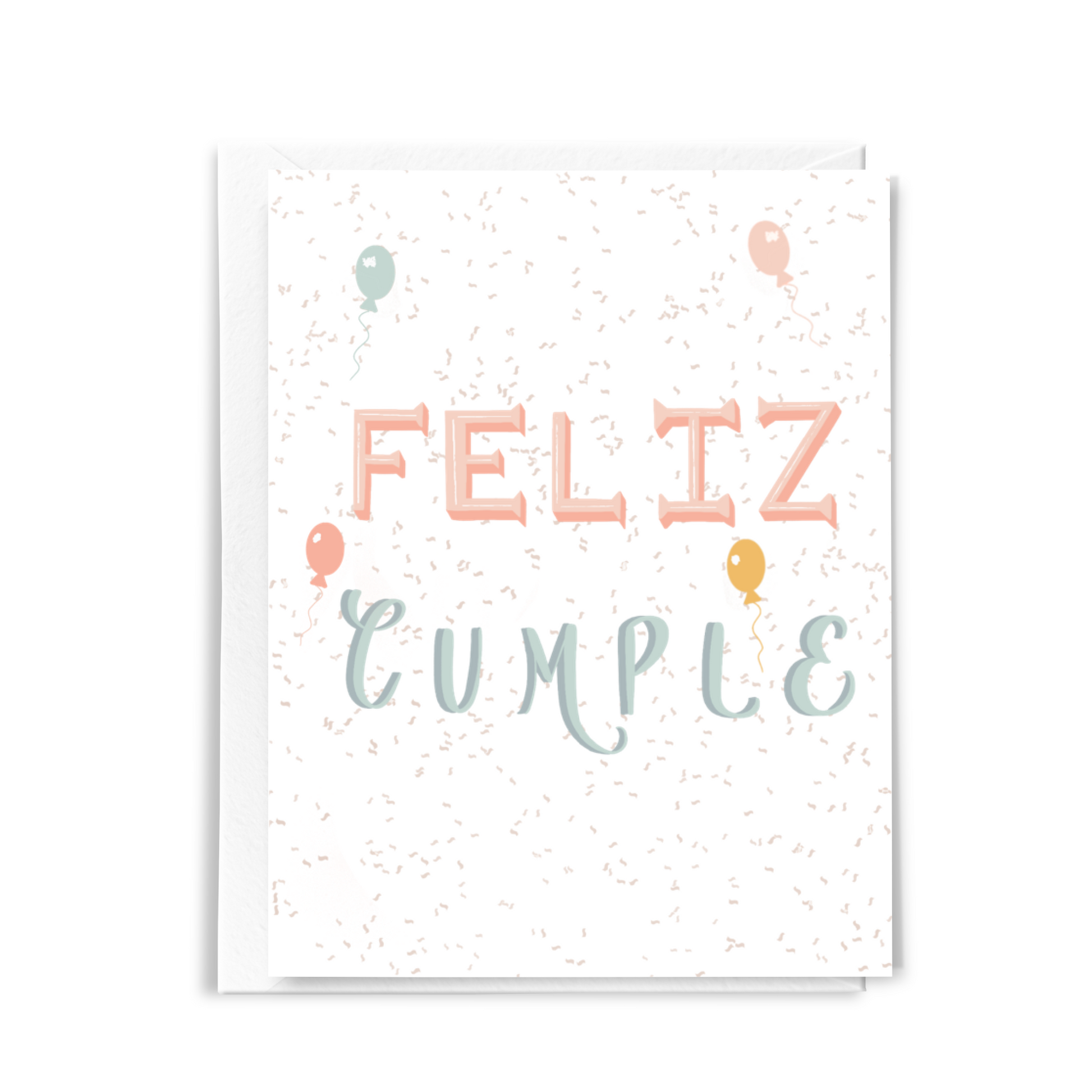 Cute Spanish Birthday Card 