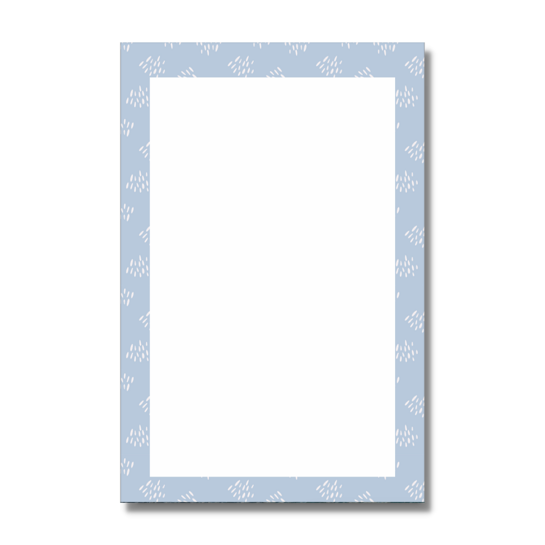 Blue Memo Pad - 5x7