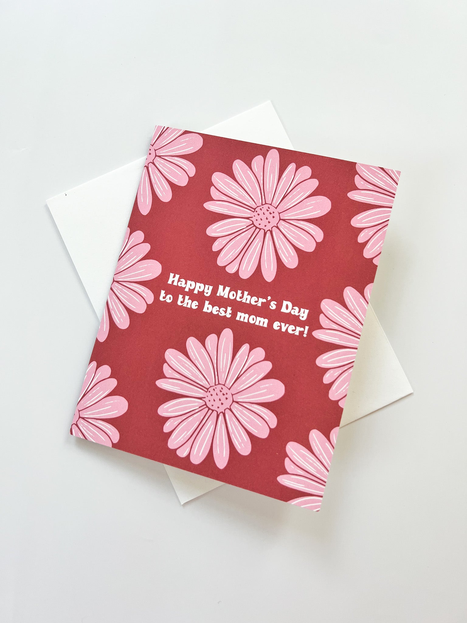 Pretty Mother's Day Card with Flowers