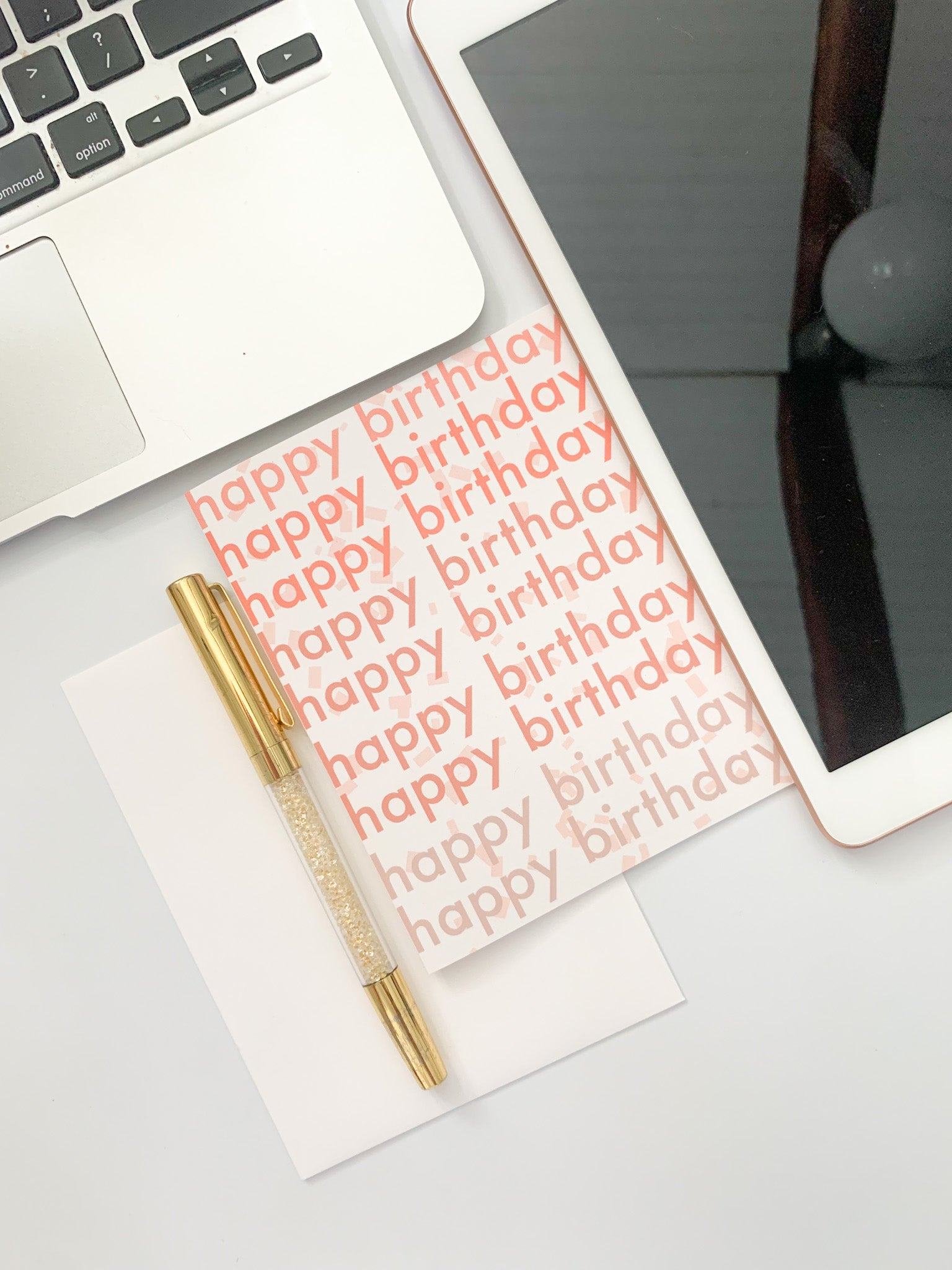 sweet and simple happy birthday card 