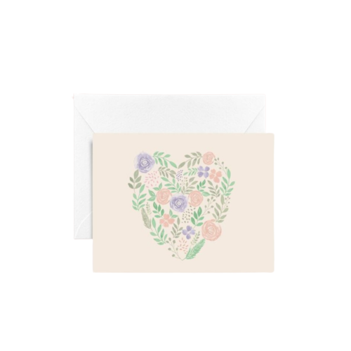 LOVE Heart Greeting Card - JJ Paperie & Co
