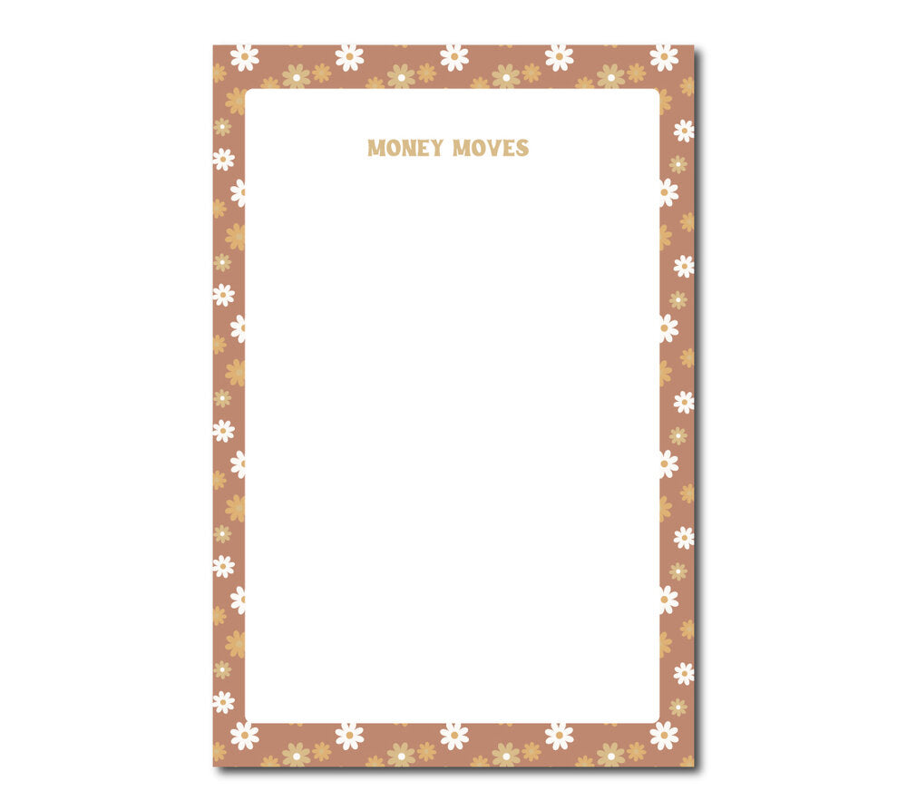 Money Moves Notepad - JJ Paperie & Co