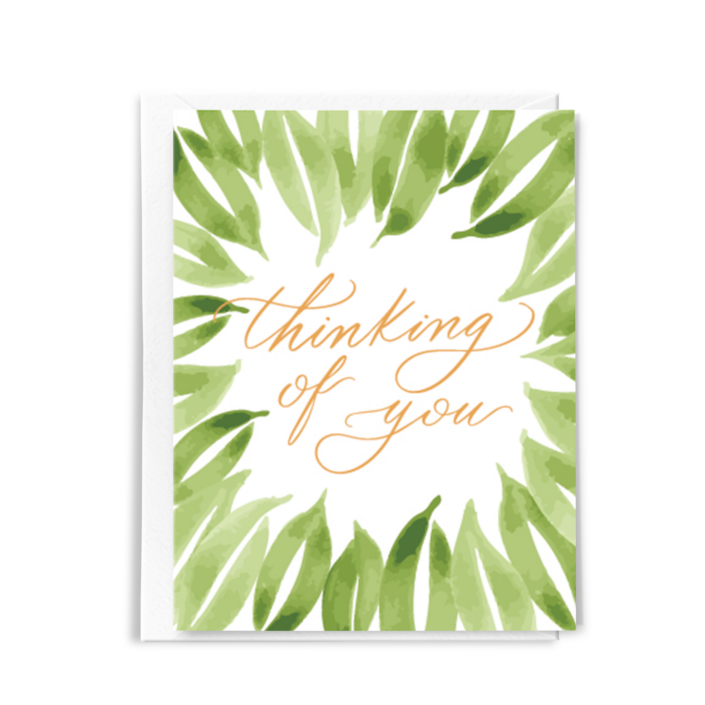 Watercolor Thoughtful Card - Thinking of You Card
