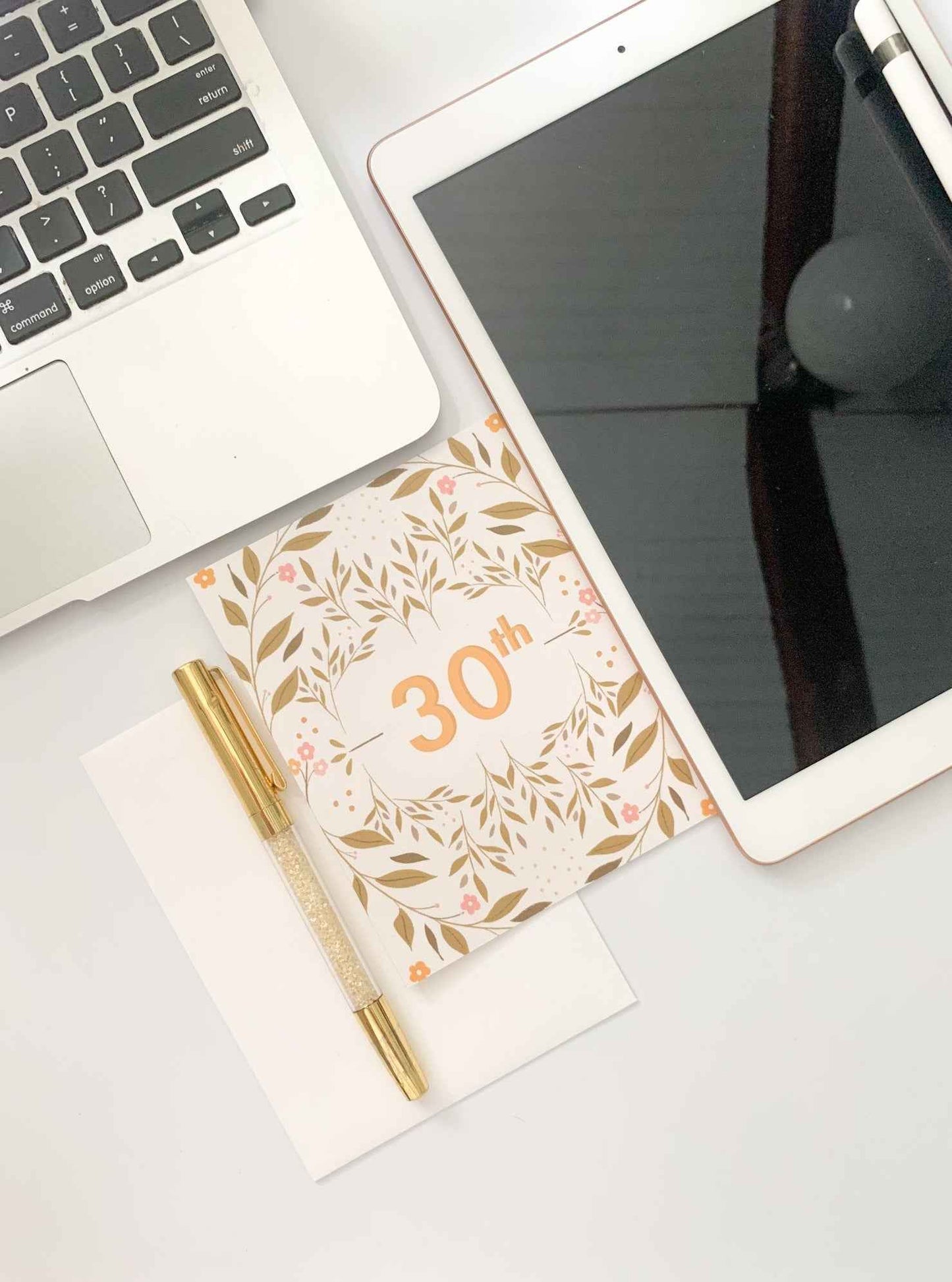 Sweet Birthday Card - 30th Birthday Greeting Card